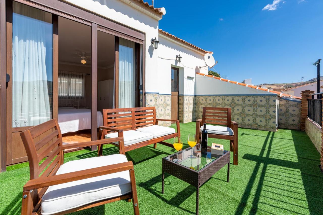 Casa Angelita Caminito Del Rey, Duplex Con Terraza En El Centro De Andalucia Pension Valle de Abdalagís Buitenkant foto